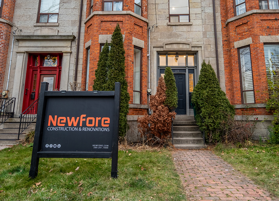 Renovation project exterior 1